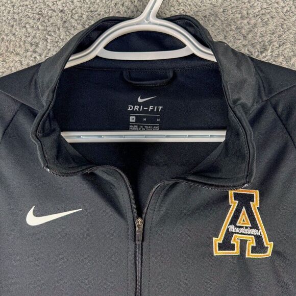 Nike App State Mountaineers Tennis Epic 2.0 Jacket Womens Medium Black‎ CN9520 - Picture 2 of 14